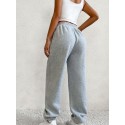 Solid Loose Basic Jogger Sweatpants, Versatile Comfy Pants For Fall & Winter, Women's Clothing