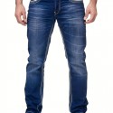 Men's Comfy Street Style Distressed Denim Pants With Pockets