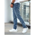 Men's Casual Medium Stretch Jeans, Classic Design Denim Pants