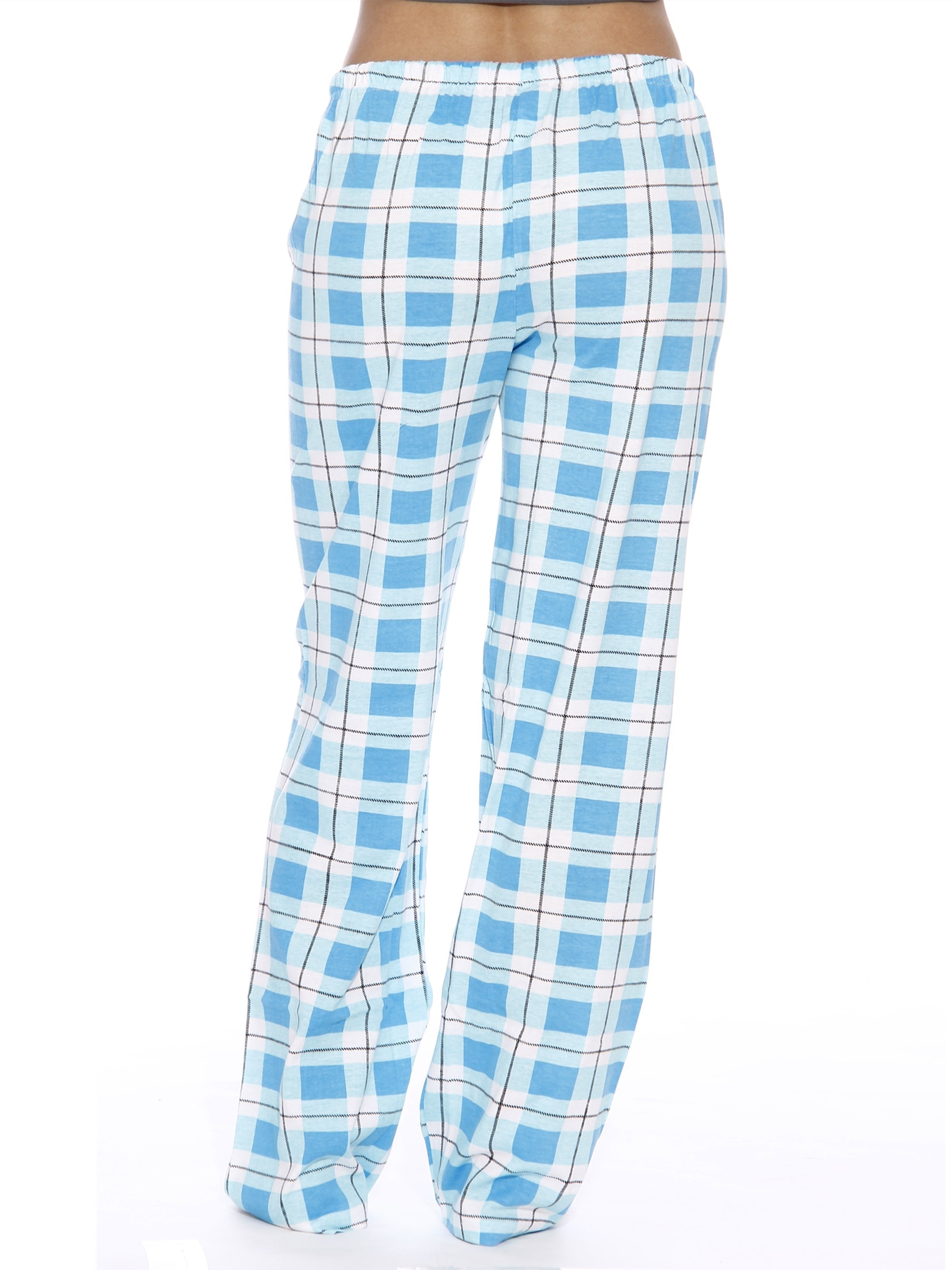 plaid pattern drawstring pants casual wide leg pants womens clothing details 16