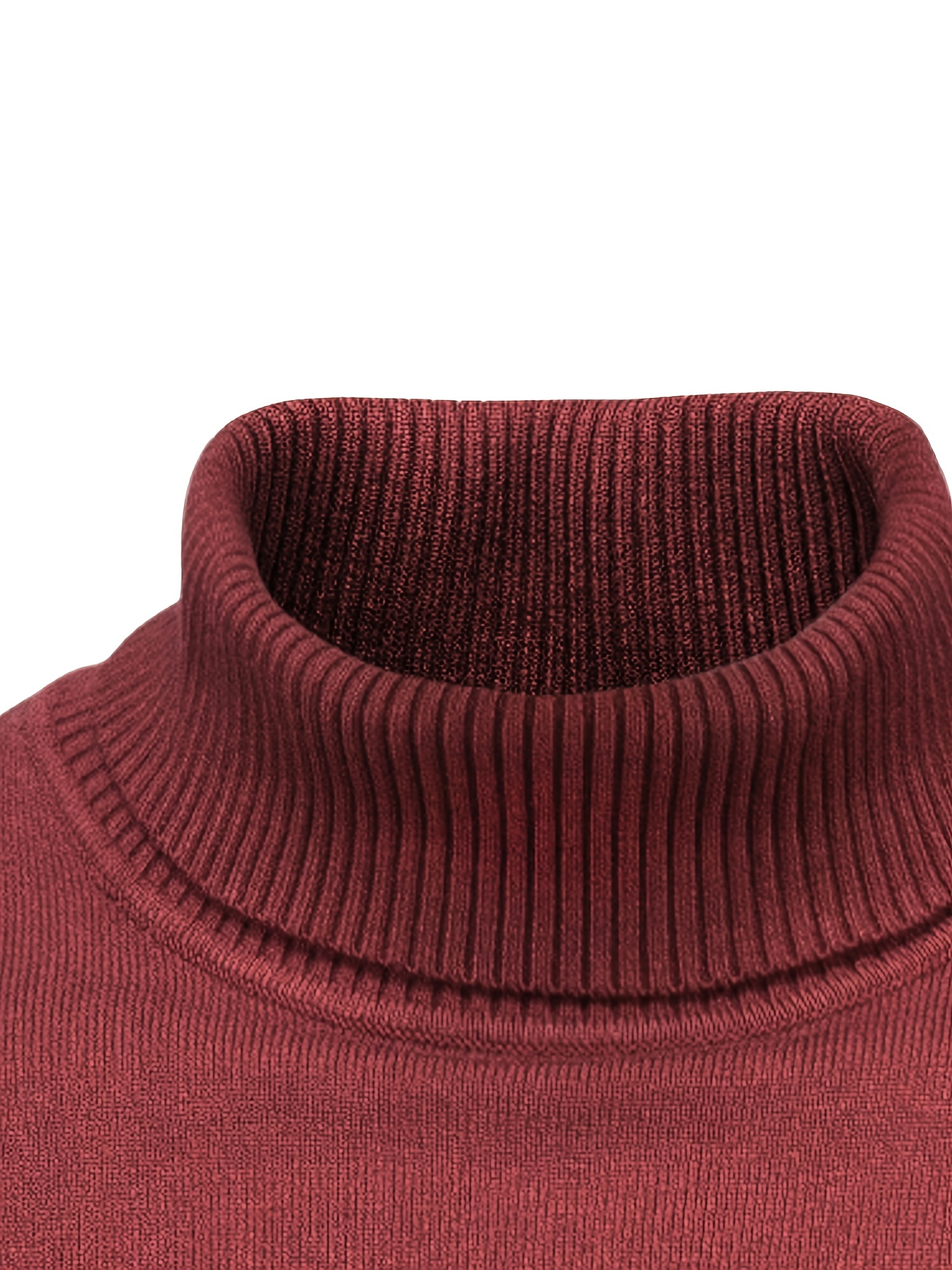 all match best sellers autumn winter pullover men solid turtleneck sweaters details 62